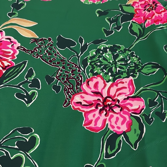 NWT Lilly Pulitzer UPF 50+ Solia ChillyLilly Dress Safari Sanctuary New Pullover - Picture 6 of 10
